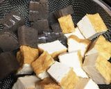 しっかり味が絡んだこんにゃくと厚揚げ煮作り方1写真