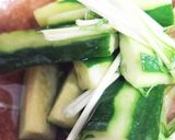 きゅうりとサラダ水菜の浅漬け作り方3写真