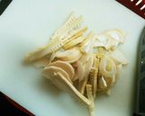 破竹の下処理と下茹で・お味噌汁作り方8写真