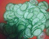 野菜たっぷりパスタでサラダ作り方2写真