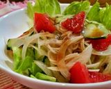 夏の定番 ピリ辛そうめんサラダ作り方5写真