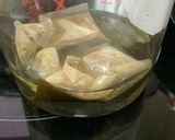*出汁パックと昆布で簡単出汁*作り方5写真