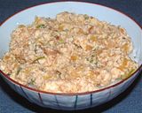 温泉卵と冷奴の豆腐丼（濃厚かつお醤油味）作り方4写真