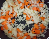 ほうれん草とひき肉のコク旨トマトスープ作り方4写真