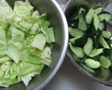 日曜日のクッキング　キャベツ一個頂く作り方6写真