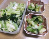 日曜日のクッキング　キャベツ一個頂く作り方8写真
