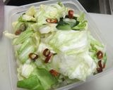 日曜日のクッキング　キャベツ一個頂く作り方7写真