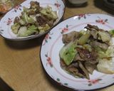 日曜日のクッキング　キャベツ一個頂く作り方13写真