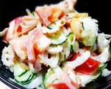 ♡トマトとちくわのマヨぽんサラダ♡作り方4写真