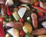 春野菜とチキンのぎゅうぎゅう焼き♪作り方8写真