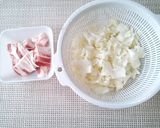 簡単でビックリ！豚キムチチャーハン作り方1写真
