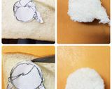ツムツムキャラ弁 アナユキ作り方2写真