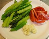 旬のグリーンアスパラいっぱいのパスタ♪作り方2写真