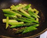 旬のグリーンアスパラいっぱいのパスタ♪作り方5写真
