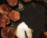 豚ひき肉の甘ケチャつくねバーグ作り方7写真