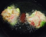 空豆と豚肉と紅生姜のかき揚げ❤️作り方5写真