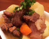 柔らか♩牛スジの塩肉じゃが作り方6写真
