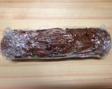 お肉でお寿司♪ラップで♪作り方6写真