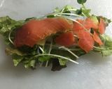 大好評！サーモン・マグロたたきで生春巻き作り方5写真