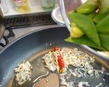 そら豆のアーリオオーリオ・ペペロンチーノ作り方3写真