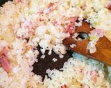 喜ばれめし☆ベーコンレタスのマヨ炒飯。作り方9写真