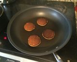 手づかみ離乳食★オートミールでパンケーキ作り方5写真