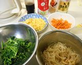 野菜のナムル（もやし・人参・ほうれん草）作り方4写真