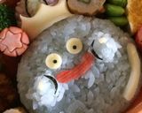 簡単！ドラクエ★キングスライム★キャラ弁作り方1写真