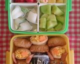 運動会お弁当☆2015☆キャラ弁作り方1写真