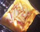 お弁当に◎ベーコンポテトの卵焼き作り方4写真