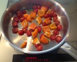 ミニトマトとプロヴァンス風オリーブ炒め作り方2写真