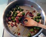 タコとスパイシーガーリックオリーブ炒め作り方4写真