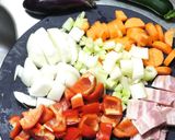 ベーコンとお豆の入った☆ラタトゥイユ作り方2写真