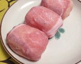 きれいに巻ける♪肉巻きおにぎり♪作り方4写真
