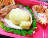 キャラ弁 ぐでたまお昼寝バージョン作り方2写真