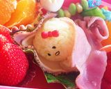 キャラ弁 ぐでたまお昼寝バージョン作り方5写真