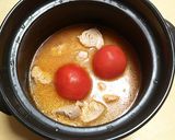 簡単！金時人参ドレッシングで玄米ご飯作り方3写真