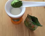 混ぜるだけ！スタバ風・抹茶フラペチーノ作り方2写真