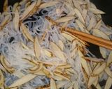節約✨おつまみ✨牛＆白滝＆牛蒡✨甘辛煮作り方4写真