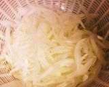 かつおサクをニンニク醤油で♪作り方1写真