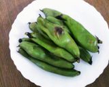 フライパンで焼き蒸し空豆♪作り方4写真