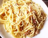 超簡単!!ぴり辛の蟹のクリームパスタ作り方4写真