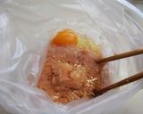 きんぴら入り鶏の落し揚げ~リメイク~作り方1写真