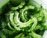 ひき肉入りゴーヤチャンプル♪作り方3写真