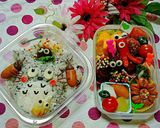 キャラ弁♪トトロ( v^-゜)♪作り方13写真