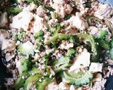 ひき肉入りゴーヤチャンプル♪作り方9写真