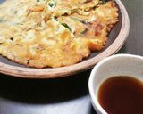 外パリ中もち♪☆野菜チヂミ☆作り方5写真