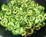 ゴーヤの胡麻油と昆布作り方1写真