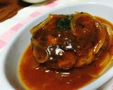簡単チーズin煮込みハンバーグ♪作り方10写真