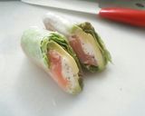 中２が作る♪ 父に捧ぐ＊生春巻き＊作り方5写真